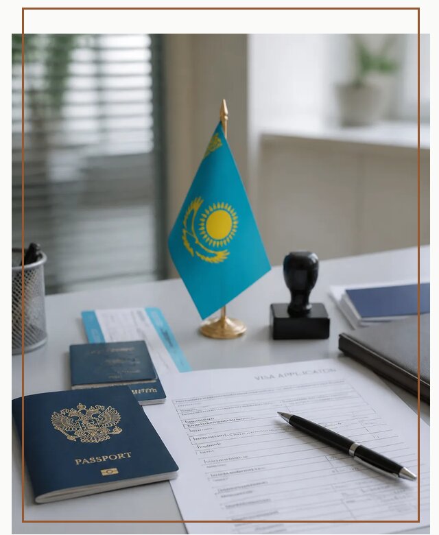 Оформление визы в Казахстан для поездки и работы в Мытищах